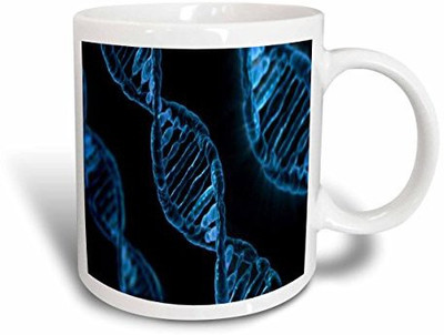 3dRose mug_204258_1 Print of Macro Photo of DNA Strand Ceramic, 11 oz, White Ceramic Mug(60 ml), Multicolor
3dRose mug_204258_1 Print of Macro Photo of DNA Strand Ceramic, 11 oz, White Ceramic Mug(60 ml), Multicolor