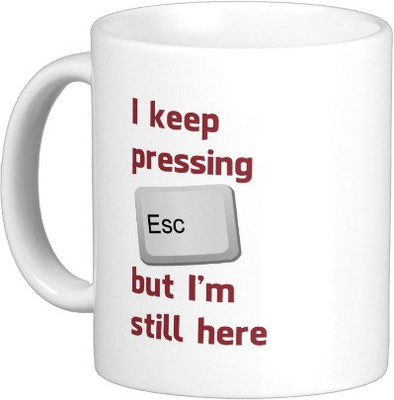 Exoctic Silver An Employee's Honest Confession A004 Ceramic Mug(350 ml), Multicolor