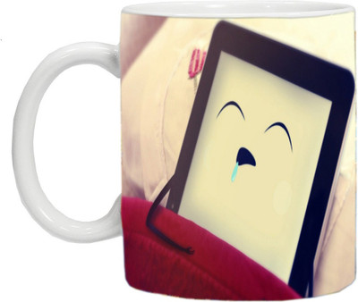 mahis fashion mobile 63 Ceramic Mug(250 ml), Multicolor