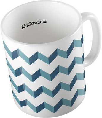 MiiCreations MUG-W-00035 Ceramic Mug(325 ml), Multicolor