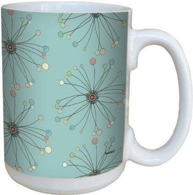 Tree-Free Greetings Greetings lm43617 Fun Colored Blobs on Teal by Shell Rummel Ceramic with Full-Sized Handle, 15-Ounce, Multicolored Ceramic Mug(60 ml), Multicolor
Tree-Free Greetings Greetings lm43617 Fun Colored Blobs on Teal by Shell Rummel Ceramic with Full-Sized Handle, 15-Ounce, Multicolored Ceramic Mug(60 ml), Multicolor