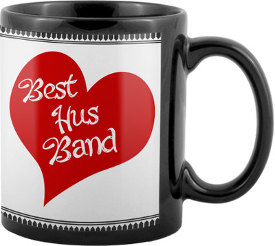 SKY TRENDS World's Best Gifts For Valentine Girlfriend Boyfriend Friend Husband Wife Anniversary & Birthday Design Code 038 Ceramic Mug(325 ml), Black
SKY TRENDS World's Best Gifts For Valentine Girlfriend Boyfriend Friend Husband Wife Anniversary & Birthday Design Code 038 Ceramic Mug(325 ml), Black