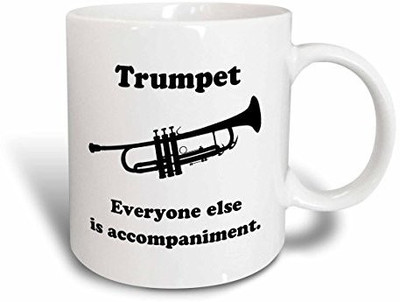 3dRose mug_123063_2 Trumpet Everyone Else Is Just Accompaniment Ceramic, 15-Ounce Ceramic Mug(60 ml), Multicolor
3dRose mug_123063_2 Trumpet Everyone Else Is Just Accompaniment Ceramic, 15-Ounce Ceramic Mug(60 ml), Multicolor