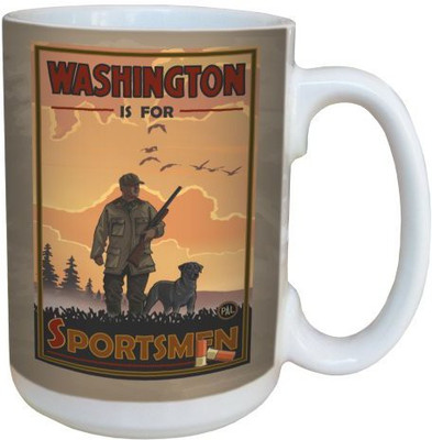 Tree-Free Greetings Greetings 79443 Washington is for Sportsmen by Paul A. Lanquist Ceramic with Full-Sized Handle, 15-Ounce, Multicolored Ceramic Mug(60 ml), Multicolor
Tree-Free Greetings Greetings 79443 Washington is for Sportsmen by Paul A. Lanquist Ceramic with Full-Sized Handle, 15-Ounce, Multicolored Ceramic Mug(60 ml), Multicolor