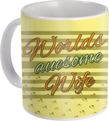 SKY TRENDS Love Gifts For Your Special Valentine For Girlfriend Boyfriend Wounderful Wife Husband Friend Anniversary Birthday Design102 Ceramic Mug(325 ml), White
SKY TRENDS Love Gifts For Your Special Valentine For Girlfriend Boyfriend Wounderful Wife Husband Friend Anniversary Birthday Design102 Ceramic Mug(325 ml), White