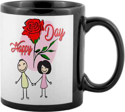 SKY TRENDS Valentine Gifts For Special Girlfriend,Boyfriend,Wife,Husband,design 213 Ceramic Mug(325 ml), Black
SKY TRENDS Valentine Gifts For Special Girlfriend,Boyfriend,Wife,Husband,design 213 Ceramic Mug(325 ml), Black