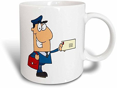 3dRose mug_118752_1 Happy Mailman Postal Worker Delivering Letter Ceramic, 11-Ounce Ceramic Mug(60 ml), Multicolor
3dRose mug_118752_1 Happy Mailman Postal Worker Delivering Letter Ceramic, 11-Ounce Ceramic Mug(60 ml), Multicolor