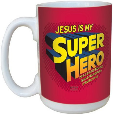 Tree-Free Greetings Greetings lm44348 Super Hero: 2 Timothy 1:9-10 Ceramic with Full-Sized Handle, 15-Ounce Ceramic Mug(60 ml), Multicolor
Tree-Free Greetings Greetings lm44348 Super Hero: 2 Timothy 1:9-10 Ceramic with Full-Sized Handle, 15-Ounce Ceramic Mug(60 ml), Multicolor