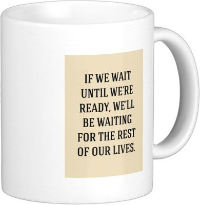 Exoctic Silver 162 Ceramic Mug(250 ml), White