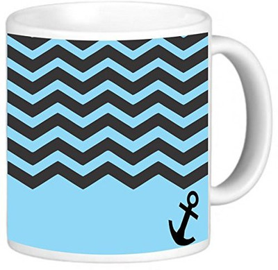 Rikki Knight LLC Knight Photo Quality Ceramic Coffee, 11 oz, D Chevron Black on Sky Blue with Anchor Ceramic Mug(60 ml)
Rikki Knight LLC Knight Photo Quality Ceramic Coffee, 11 oz, D Chevron Black on Sky Blue with Anchor Ceramic Mug(60 ml)