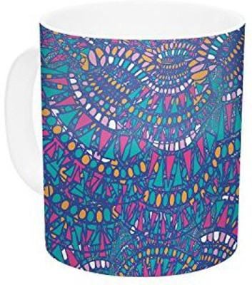 Kess InHouse InHouse Miranda Mol Kaleidoscopic Blue Blue Geometric Ceramic Coffee, 11 oz, Multicolor Ceramic Mug(60 ml)
Kess InHouse InHouse Miranda Mol Kaleidoscopic Blue Blue Geometric Ceramic Coffee, 11 oz, Multicolor Ceramic Mug(60 ml)
