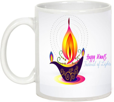 AllUPrints Gifts For Deepawali - Prosperous Happy Diwali Design 14 Ceramic Mug(325 ml), White
AllUPrints Gifts For Deepawali - Prosperous Happy Diwali Design 14 Ceramic Mug(325 ml), White