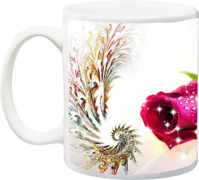 ME&YOU Gift for Husband/Wife/Girlfriend/Boyfriend/Lover;"Beautiful Special Designer Rose red HD printed Ceramic Mug(325 ml), Multicolor
ME&YOU Gift for Husband/Wife/Girlfriend/Boyfriend/Lover;"Beautiful Special Designer Rose red HD printed Ceramic Mug(325 ml), Multicolor