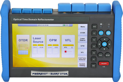 Fiber Shot Pro Series Optical Time Domain Reflectometer Digital Multimeter(Blue 2000 Counts)
Fiber Shot Pro Series Optical Time Domain Reflectometer Digital Multimeter(Blue 2000 Counts)