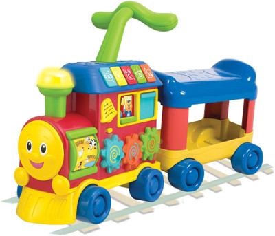 Winfun Walker Ride on Learning Train(Multicolor)