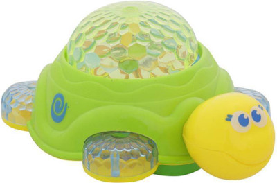 AM Enterprises Musical Turtle With 3D lights(Multicolor)