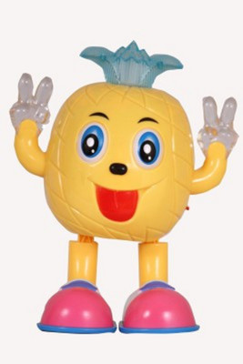 Khareedi Dancing And Walking Pineapple(Multicolor)