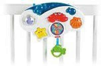 Fisher-Price Ocean Wonders Deep Blue Sea Musical Bubbles Activity Center(Blue)
