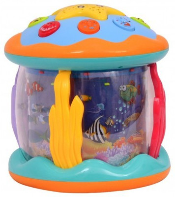 MERATOY.COM BATTERY OPERATED OCEAN PARADISE ROTATING PROJECTION(Multicolor)