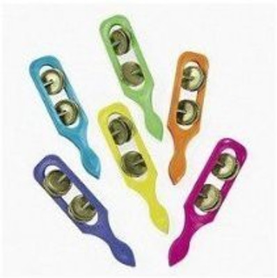 Fun Express Cymbals With Plastic Handle(Multicolor)