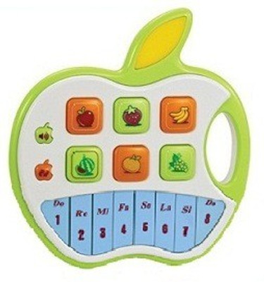 ToysBuggy Apple Tablet Piano(Multicolor)