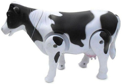 AM Enterprises Musical Cow - Black And White(White, Black)