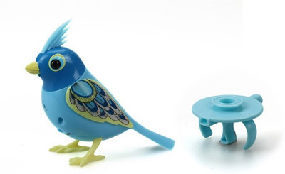 Silverlit DigiBirds with Whistle Ring- Light Blue Color(Blue)