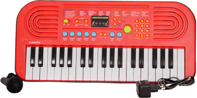 Tabu Big Electronic Key Board -37 Keys, 16 Tones(Red)