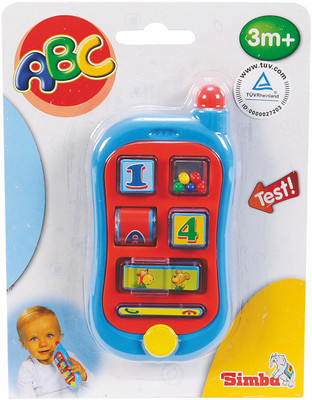 Simba Abc My First Telephone(Multicolor)