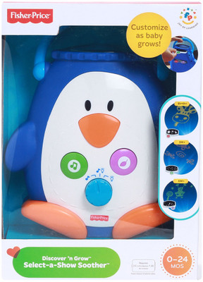 Fisher-Price Discover 'n Grow Select-a-Show Soother(Blue, White)