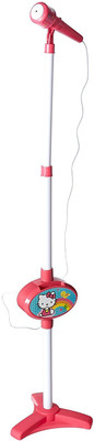 Hello Kitty Karaoke Mic Stand Novelty(Multicolor)