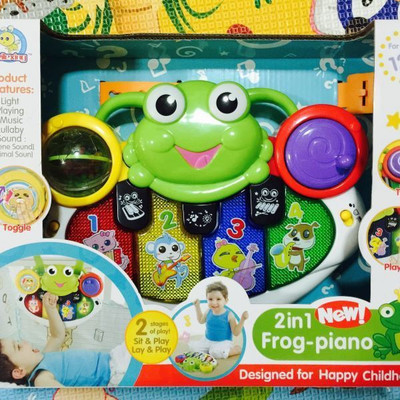 Taaza Garam kids high quailty imported 2 in 1 Projection Frog Piano Multicolor(Multicolor)
Taaza Garam kids high quailty imported 2 in 1 Projection Frog Piano Multicolor(Multicolor)