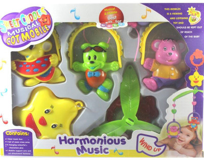 RVOLD Sweet Cuddle Cot Cradle Musical Rattle 6 Pc Set For Infants Toddler New Born Toy(Multicolor)
RVOLD Sweet Cuddle Cot Cradle Musical Rattle 6 Pc Set For Infants Toddler New Born Toy(Multicolor)