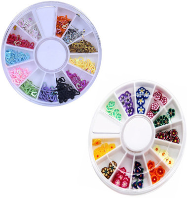 SENECIO™ 2 Pack Mix Flower Fimo & Heart 3D Nail Art Tips Stud DIY Decoration 6cm Wheel(Multicolor)
SENECIO™ 2 Pack Mix Flower Fimo & Heart 3D Nail Art Tips Stud DIY Decoration 6cm Wheel(Multicolor)