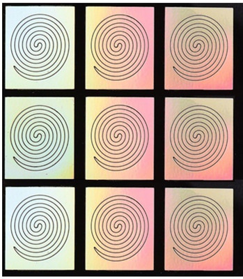 Jinny International 9 Tips/Sheet Circular Cyclone design Manicure Stencil Stickers(Silver Laser)
Jinny International 9 Tips/Sheet Circular Cyclone design Manicure Stencil Stickers(Silver Laser)