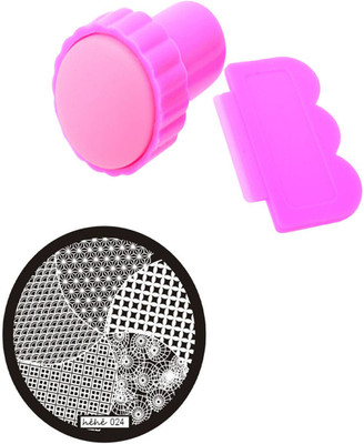 SENECIO™ 3 in 1 DIY Floral Geometric Pattern Nail Art Silicon Stamping Kit Manicure Set(Pink)
SENECIO™ 3 in 1 DIY Floral Geometric Pattern Nail Art Silicon Stamping Kit Manicure Set(Pink)