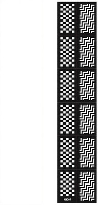 Jinny International 12 Tips/Sheet Chess board design Nail Art Manicure Stencil Stickers(Black)
Jinny International 12 Tips/Sheet Chess board design Nail Art Manicure Stencil Stickers(Black)