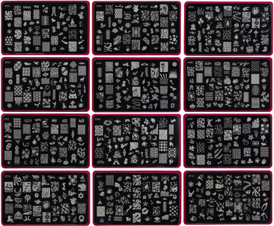 Lifestyle-You Nail Stamping Image Plates Super Combo with 12 Large image plates and hundreds of Designs(NA)
Lifestyle-You Nail Stamping Image Plates Super Combo with 12 Large image plates and hundreds of Designs(NA)