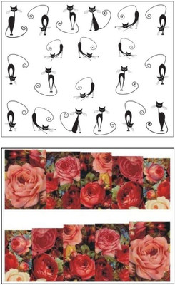 Jenna Manicure Water Transfer Nail Art Decals Stickers- Sapphire Series NR-059(Multicolor)
Jenna Manicure Water Transfer Nail Art Decals Stickers- Sapphire Series NR-059(Multicolor)