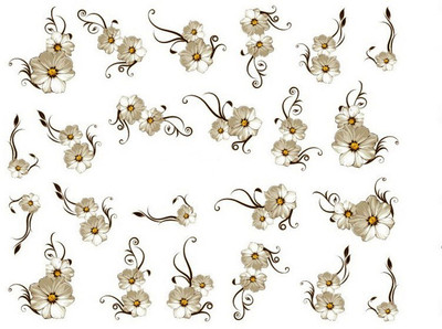 SENECIO™ Vine Flower French Nail Art Manicure Decals Water Transfer Stickers 1 Sheet(Beige/Brown)
SENECIO™ Vine Flower French Nail Art Manicure Decals Water Transfer Stickers 1 Sheet(Beige/Brown)