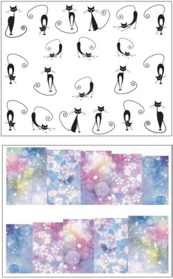 Jenna Manicure Water Transfer Nail Art Decals Stickers- Sapphire Series NR-062(Multicolor)
Jenna Manicure Water Transfer Nail Art Decals Stickers- Sapphire Series NR-062(Multicolor)