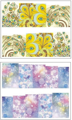 Jenna Manicure Water Transfer Nail Art Decals Stickers- Sapphire Series NR-104(Multicolor)
Jenna Manicure Water Transfer Nail Art Decals Stickers- Sapphire Series NR-104(Multicolor)
