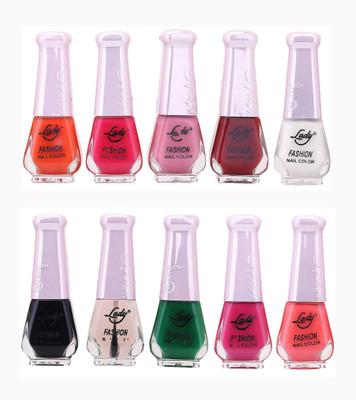 Lady Fashion Wholesale Price Trendy Nail Polish 0303201756 Multicolor,(Pack of 10)
Lady Fashion Wholesale Price Trendy Nail Polish 0303201756 Multicolor,(Pack of 10)