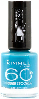Rimmel London 60 seconds Nail Polish 825 Sky High