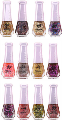 Lady Fashion Nail Polish Wholesale Pack 2112201605 Multicolor,