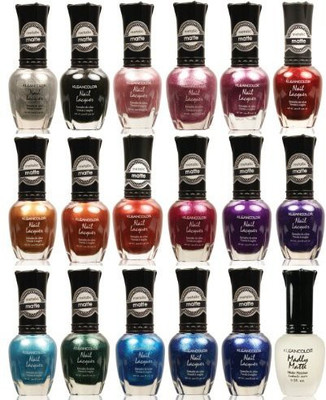 Kleancolor Mighty Gadget Complete Matte Metallic Set With Bonus Madly Matte Set Mg Collection Matte B Dark(Pack of 18)
Kleancolor Mighty Gadget Complete Matte Metallic Set With Bonus Madly Matte Set Mg Collection Matte B Dark(Pack of 18)