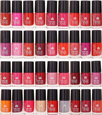 Aroma Care Wholesale Market Rate Nail Polish Color Lacquer Set of 36 Pcs (ACMAB09) Brown, Pink, Orange Red, Nude, Maganta, Purple, Peach, Meroon, Wine, Skin, Gray(Pack of 36)
Aroma Care Wholesale Market Rate Nail Polish Color Lacquer Set of 36 Pcs (ACMAB09) Brown, Pink, Orange Red, Nude, Maganta, Purple, Peach, Meroon, Wine, Skin, Gray(Pack of 36)