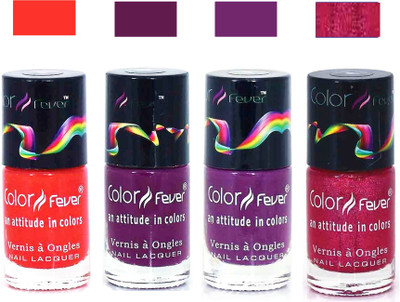 Color Fever Pink Shine Matte Nail Polish Combo-1026 Orange Wine Purple Pink Shine(Pack of 4)
Color Fever Pink Shine Matte Nail Polish Combo-1026 Orange Wine Purple Pink Shine(Pack of 4)