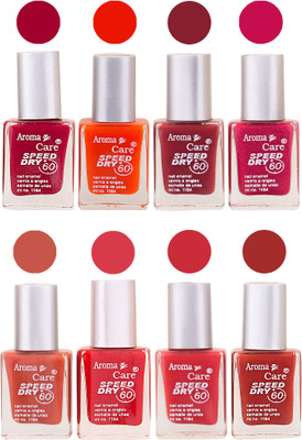 Aroma Care Orange Matte Nail Polish Combo 01072016109 Maroon, Orange, Golden, Maroon, Green, Magenta, Light Orange, Red, Peach, Purple, Pink, Blue, Yellow, Black, Base Coat, Nude(Pack of 8)
Aroma Care Orange Matte Nail Polish Combo 01072016109 Maroon, Orange, Golden, Maroon, Green, Magenta, Light Orange, Red, Peach, Purple, Pink, Blue, Yellow, Black, Base Coat, Nude(Pack of 8)