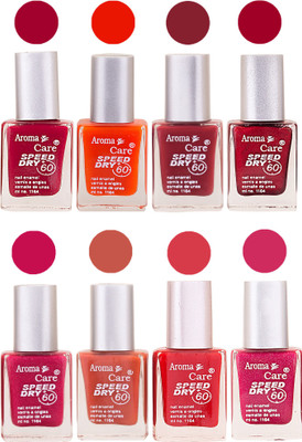 Aroma Care Orange Matte Nail Polish Combo 01072016104 Maroon, Orange, Golden, Maroon, Green, Magenta, Light Orange, Red, Peach, Purple, Pink, Blue, Yellow, Black, Base Coat, Nude(Pack of 8)
Aroma Care Orange Matte Nail Polish Combo 01072016104 Maroon, Orange, Golden, Maroon, Green, Magenta, Light Orange, Red, Peach, Purple, Pink, Blue, Yellow, Black, Base Coat, Nude(Pack of 8)